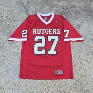 Nike Rutgers Scarlet Knights Ray Rice #27 College Football Jersey YOUTH Size L